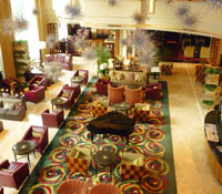 Hotel lobby