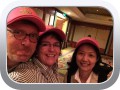 Carla Marshall-Waggett with the Current Program Chair Philip Timmerman and the Future Program Chair Kelly Dong